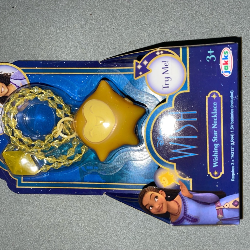 Disney WISH Star Necklace - Gold